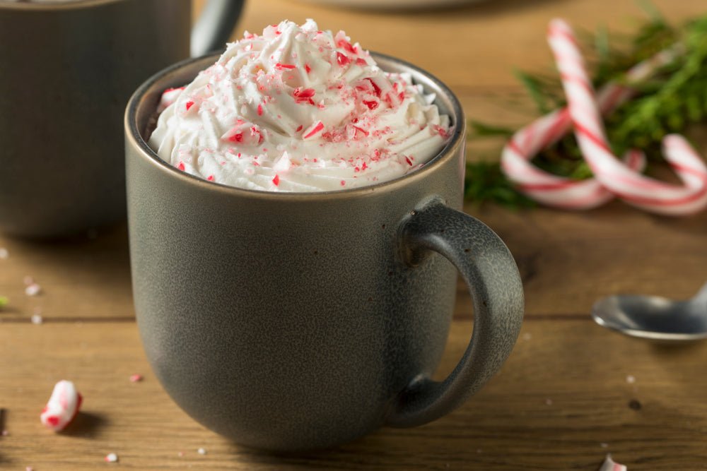 Peppermint Mocha Mug Topper w/Mini Mug