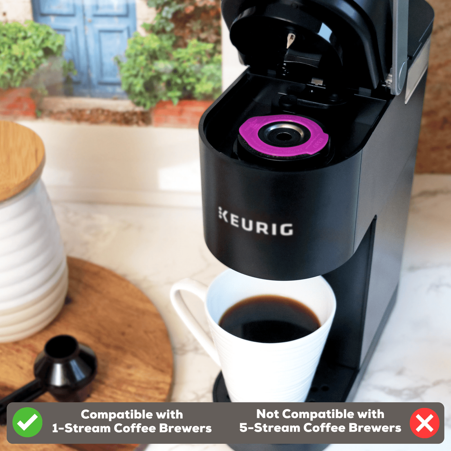 Cápsula De Filtro De Café, 3 Peças Reutilizáveis De Plástico Para