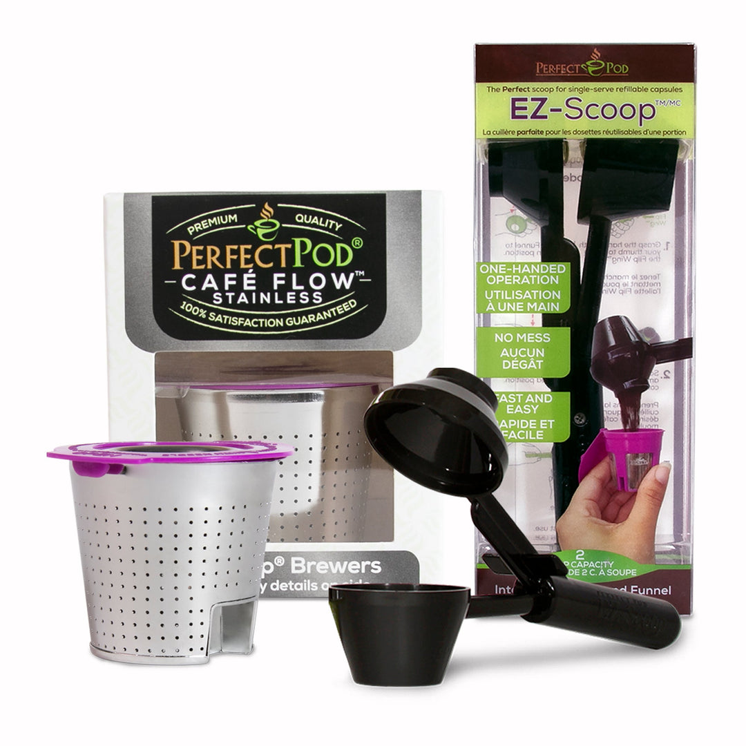 Perfect Pod Cafe Flow Stainless Steel Reusable K-Cup - Shop Coffee