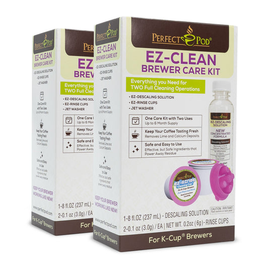 EZ-Clean Coffee Brewer Care Kit - 2 Pack – Perfect Pod