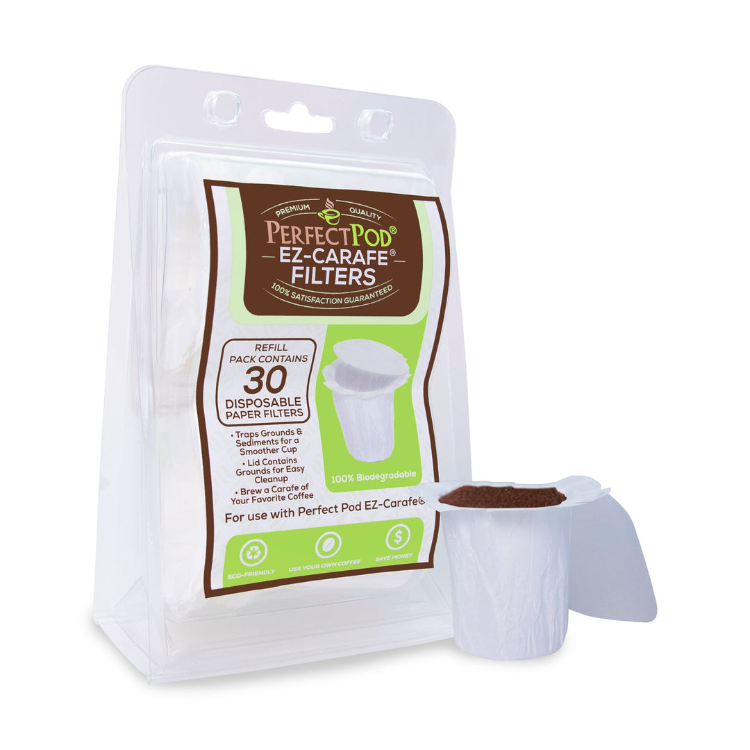 Perfect Pod EZ Carafe Disposable Paper Coffee Filters 30 Count ARM Enterprises Inc