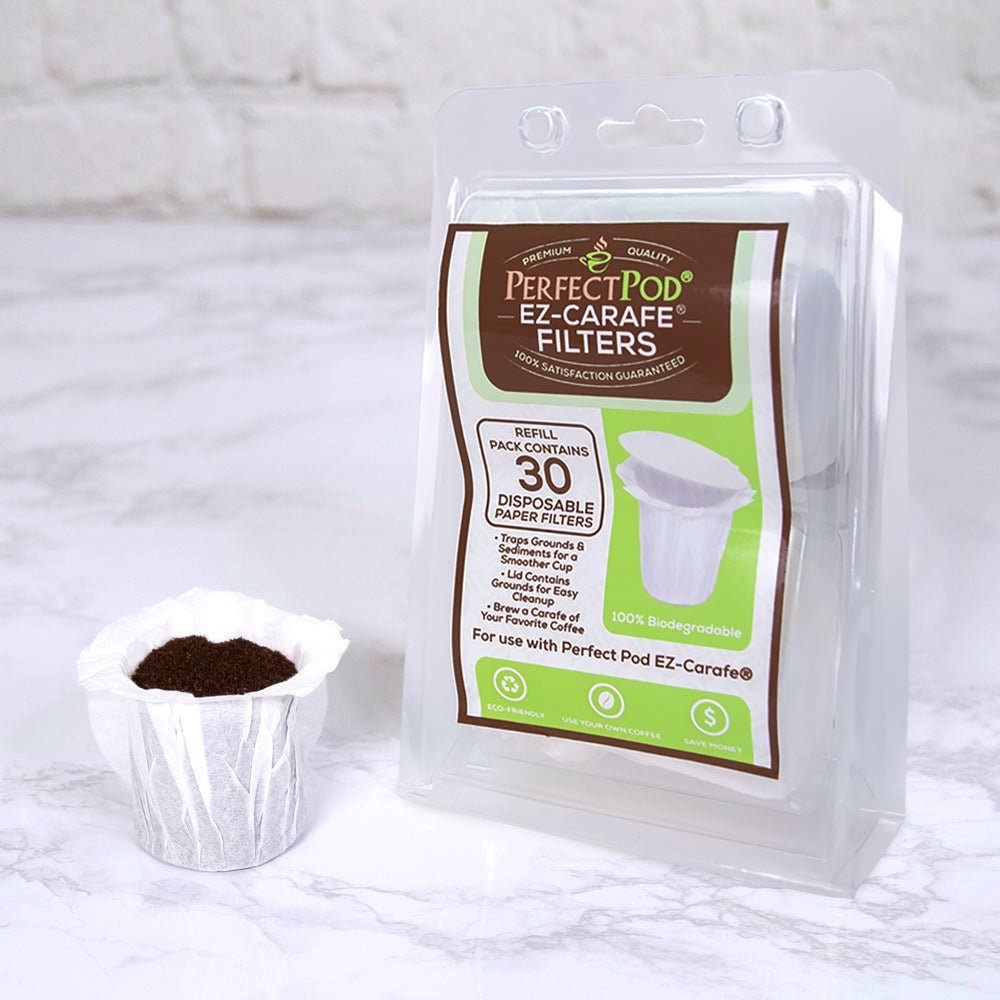 Perfect Pod EZCarafe Disposable Paper Coffee Filters (30Count) ARM Enterprises, Inc.