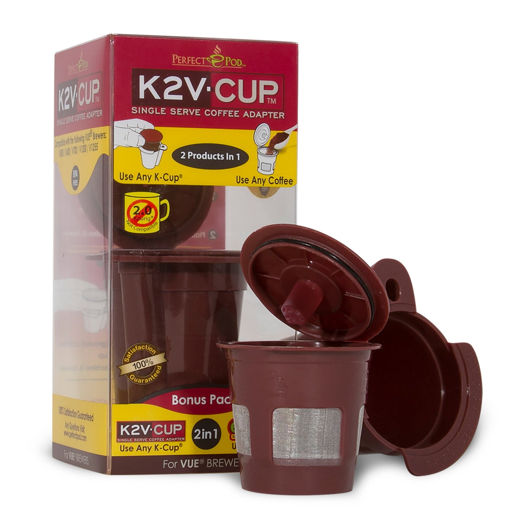 K2V-Cup for Keurig Vue *UPGRADED Adapter*