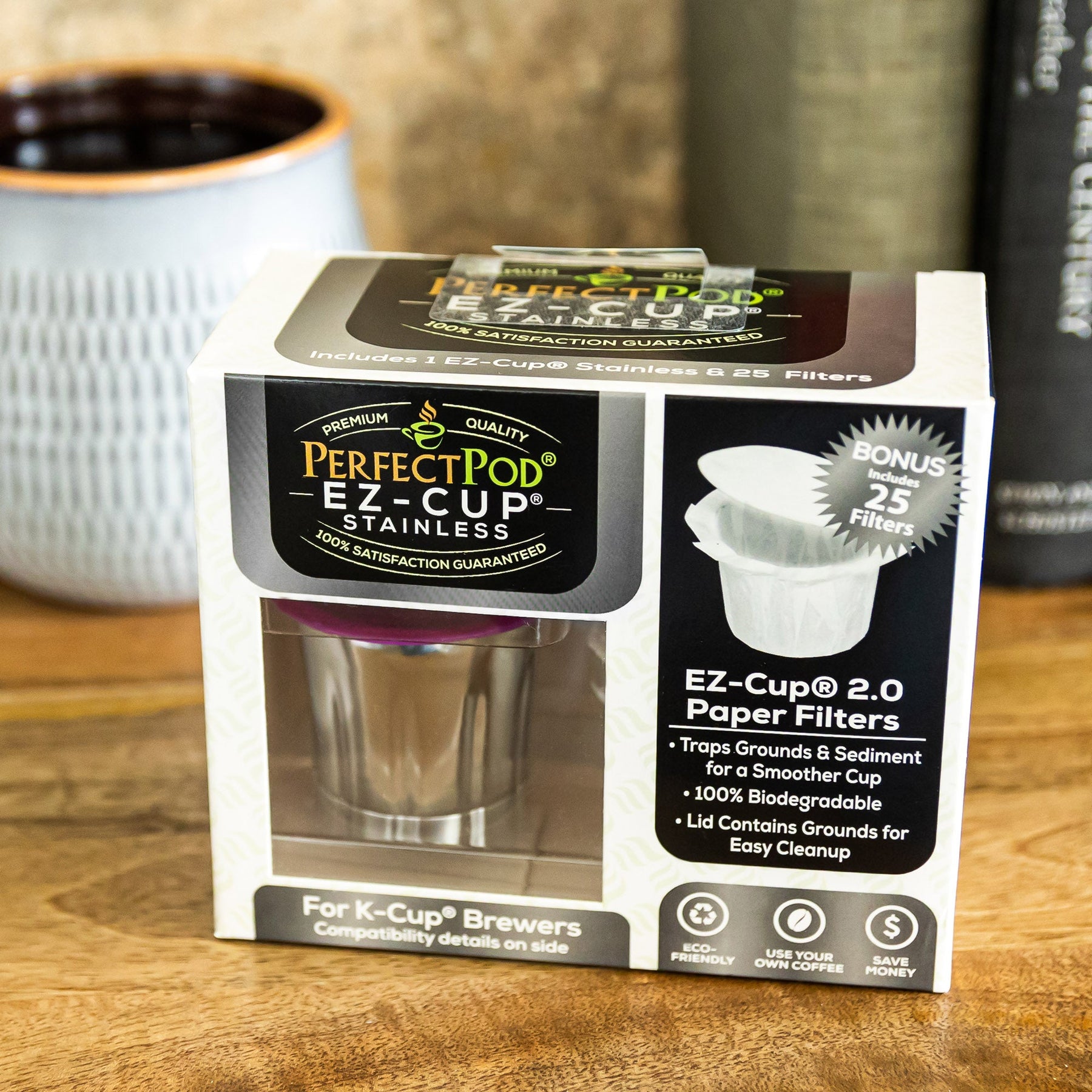 Perfect Pod Keurig K Cup Reusable Pod Perfect Pod Cafe Flow