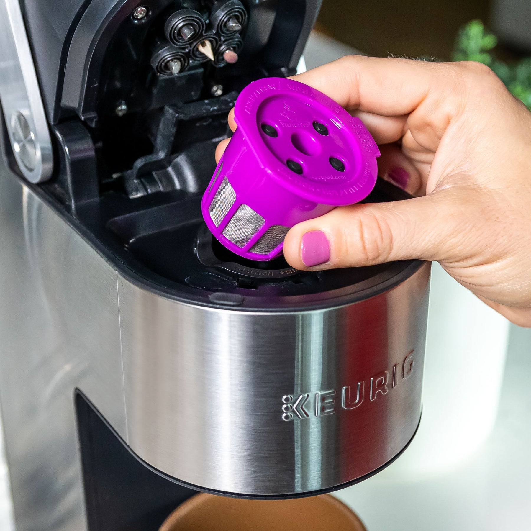 Filtros reutilizables de cápsulas de café K, filtro universal de
